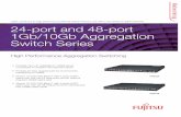 24-port and 48-port 1Gb/10Gb Aggregation Switch Series · 24-port and 48-port 1Gb/10Gb Aggregation Switch Series Provides “fan out” capability for 10GbE server ... Spanning Tree