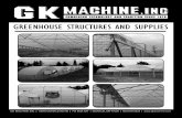 GREENHOUSE STRUCTURES AND SUPPLIES - GK … structures and supplies gk machine inc | 10590 donald rd ne | po box 427 | donald, or 97020 | 503-678-5525 |