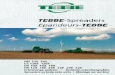 TEBBE-Spreaders Epandeurs-TEBBE · TEBBE... machines for professionals TEBBE... des Machines pour des Professionnels TEBBE-Spreaders Epandeurs-TEBBE 4 5 The LS …