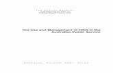 The Use and Management of HRIS in the Australian Public ... · Report No.49 2003–04 The Use and Management of HRIS in the Australian Public Service 4 AUDITING FOR AUSTRALIA The