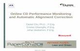 Online CD Performance Monitoring and Automatic … CD Performance Monitoring and Automatic Alignment Correction Danlei Chu, Ph.D. , P.Eng. Cristian Gheorghe, P.Eng. Johan Backstrom,