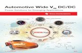 Automotive Wide VIN DC/DC Brochure - TI.com · Automotive Wide V IN ... Reproduction of significant portions of TI information in TI data books or data sheets is permissible only