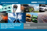 Overview of the DOE Advanced Power Electronics and ... Overview of the DOE Advanced Power Electronics and Electric Motor R&D Program Susan Rogers Steven Boyd Advanced Power Electronics