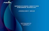 Operating Section Awards Manual - Clean Natural Gas · MERITORIOUS SERVICE CERTIFICATE AND AWARD ... AGA Operations Section Awards Manual Page ... who have done outstanding work in