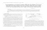 UDC 666 . 764 . 4 : 669 . 162 . 212 . 6 Investigation … of Used Carbon Blocks for Blast Furnace Hearth and Development of Carbon Blocks with High ... characteristic of calcined anthracite