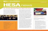 SUMMER 2013 HESA news - Bowling Green State University · Current and former HESA students all know that familiar question, “Well, what do you think?” They have all been challenged