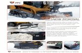 FFC - Snow Removal - Paladin Attachments · 2017-11-08 · Fan Dia. PSI Range GPM Range Hose ID ... A multi-function blade for removal of snow from walks, driveways, or parking lots.
