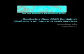 Deploying OpenShift Container Platform 3 on Amazon … · Deploying OpenShift Container Platform 3 on Amazon Web Services ... +1 919 754 3700 Phone: ... title within the email.