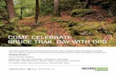 COME CELEBRATE BRUCE TRAIL DAY WITH OPG · opgbiodiversity.ca brucetrail_btc This year marks the 50th anniversary of the Bruce Trail, Canada’s oldest and longest footpath. Join