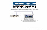 EZT570i User Communication Reference Manual revA · EZT570i User Communication Reference Manual revA EZT-570i User Communication Reference Manual