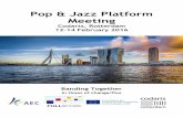 Pop & Jazz Platform Meeting - Home - AEC · Pop & Jazz Platform Meeting Codarts, Rotterdam ... the pop and jazz vocal teachers network ... magna cum laude from Berklee College of