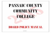 PASSAIC COUNTY COMMUNITY COLLEGE - …prod.campuscruiser.com/cruiser/pccc/fatmir/Board_Policy_Manual.pdfC303 Senior Citizen Program ... D Curriculum and Instruction D1 Admissions D101