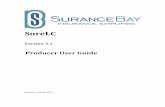 SureLC Producer User Guide - Innovative Insurance …€¦ · rules when developing your new password. Once complete, click Next. If you've done everything correctly, you get a screen