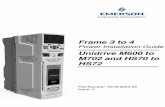 Power Installation Guide - … m frame 3 to 4 power installation... · Control Techniques Limited. ... 3.9 Installation of high IP insert for size 3 and 4 ... Unidrive M Frame 3 Power