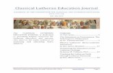 Classical Lutheran Education Journal - CCLE Lutheran Education Journal ... Humanism and the Trivium ... continued to be the educational model