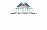 Matra Petroleum AB Annual Report 2017matrapetroleumab.se/wp-content/uploads/2018/04/... · opportunities, all of which are located in the Texas Panhandle area. Matra Petroleum’s