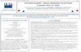 League of Women Voters Primary Election 2018 Voters of Women Voters Primary Election 2018 Voters ...