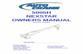 5005H NEXSTAR OWNERS MANUAL - Auto Craneautocrane.us/wp-content/uploads/5005H-NexStar-361106010-061611.pdf · 5005H NEXSTAR OWNERS MANUAL ... Use a sling bar or anything larger than