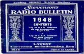 cytevenson's - americanradiohistory.com · Log of U.S.A. Standard Broadcasting Stations (Includes stations in Alaska, Hawaii and Puerto Rico) Watt power listed is that used in daytime