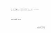 Market Developments of and Opportunities for biobased ... · Market Developments of and Opportunities for biobased products and chemicals Final Report December 2013 Authors Lara Dammer