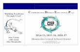 One Goal Monticello Central School District · Area of Improvement # 1 (Elementary ELA) ... Monticello Central School District 2013-2015 SCHOOL YEAR ... High School 2013-2015 Monticello