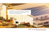 SMART SOLAR SOLUTIONS FOR ROOFTOP ENERGY ... … · 1 CANADIAN SOLAR SOLUTIONS FOR ROOFTOP ENERGY APPLICATIONS INTRODUCTION Canadian Solar partnered with SolarEdge ... at the back