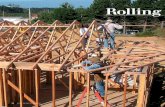 Rolling Roof Trusses - finehomebuilding.com€¦ · as top-chord braces during installation. ... the width of a house with no support ... to each joist chord and then to the top