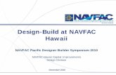 NAVFAC HAWAII Design-Build at NAVFAC Hawaii December 2010 Session Overview • NAVFAC Hawaii – Who we are, our relationship to NAVFAC Pacific – Workload projections, construction