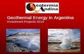 Geothermal Energy in Argentina - cadicaa.com.ar –Tocomar (Salta-Jujuy) Project Location •The geothermal field Tuzgle-Tocomar (23°55 'latitude south and 66°05' west longitude),