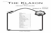 (March) Henry Fillmore - Stanton'slisteninglab.stantons.com/scores/C/B/1/4/6/cb146f_the_klaxon.pdf(March) Henry Fillmore CB146 INSTRUMENTATION ... Trumpet 1 in B≤..... 1 Trumpet