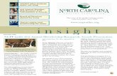 i n s i g h t - North Carolina Poultry Federation · GREENSBORO—The North Carolina Poultry Federation recently held it’s 41st Annual Membership Banquet and Awards Presentation