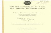 HEAT TRANSFER AND COKING STUDIES - NASA · HEAT TRANSFER AND COKING STUDIES L.E. Faith, ... TESTEQUIPMENT ... 45 Correlation of Temperature ..... Rise With Coke Deposit