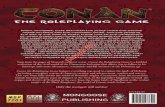 Sample file - Wargame .CONTENTS 1 The Roleplaying game Conan the Roleplaying Game is © 2003 Conan