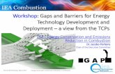 Workshop - iea.org · Paris EUWP Workshop, March 2017 Energy Conservation and ... increasing due to the need to rapidly adopt to changing fuel ... of today’s and tomorrows heat