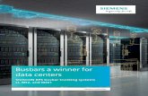Busbars a winner for data centers - siemens.com · advantages in electromagnetic compatibility ... space-saving solutions. ... during operation are labour-intensive, plus large