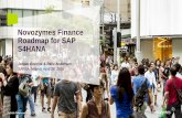 Novozymes Finance Roadmap for SAP S4HANA - SAPSA€¦ · Novozymes Finance Roadmap for SAP S4HANA ... SAP HR BPC 0 2 We need a standard ... Easier validation of numbers if thay are