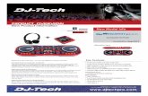 myScratch Pack - Product Overview - djtechprousa.com Pack - Product... · Welcome to the myScratch–An ultimate digital DJ scratch controller ... Large touch sensitive platters for