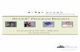 NCLEX-RN PROGRAM REPORTS - Mountain Measurement · areas covered in the NCLEX-RN® Test Plan. The NCLEX® Program Reports contains information about your graduates´ performance in