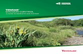 Tensar EROSION CONTROL - Greenscapegreenscape-ltd.com/.../2015/05/Geosynthetic-for-Erosion-Control.pdf · Tensar® VMax® products will provide permanent vegetative reinforcement,