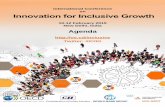 Innovation for Inclusive Growth - OECD.org · Economic and social Research and training centre on ... aimed at lower-income and excluded groups ... OECD Innovation for Inclusive Growth
