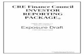 CREFC Investor Reporting Package CRE Finance Council ...1).pdf · CREFC Investor Reporting Package . ... the Loan Liquidation Report example was replaced with Loan ... the underwriter