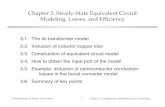 Chapter 3. Steady-State Equivalent Circuit Modeling ...eas.uccs.edu/~cwang/ECE5955_F2015/lecturenotes_ch1... · Fundamentals of Power Electronics Chapter 3: Steady-state equivalent