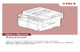 Advanced - OKI Supportmy.okidata.com/mandown.nsf/6ab08f978f492b7c85257706006167ea... · User's Manual Advanced This manual supports the following models: MB441, MB451, MB451w, MB461,