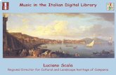 Music in the Italian Digital Library - IAML · Fondi Contarini e Canal della Biblioteca Nazionale Marciana ... Musica sacra e profana della Biblioteca Comunale Augusta ... Music in