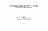 The United States automotive industry is a critical ...cargroup.org/wp-content/uploads/2017/02/CONTRIBUTION-OF-THE... · Association of International Automobile Manufacturers, ...
