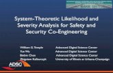 System-Theoretic Likelihood and Severity Analysis for ... · System-Theoretic Likelihood and Severity Analysis for Safety and ... from a “strategic” rather than a “tactical”