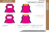 PATTERN: Y50011 - amsportswear.com.au · kids: 4g - 14g adults: 8 - 24 sports netball a00031 lycra a line 4 pieces - elite fit ... girl’s sizing standard fit - adult sizing 8 10