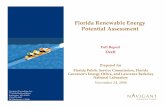 Florida Renewable Energy Potential Assessment · Concentrating Solar Power (CSP ... the number power plants that could accept a CSP hybrid. ... MWAC (alternating current), and Solar