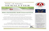 AGC of Alaska NEWSLETTER · Adam Baxter Thanks to all the golfers, sponsors, companies and individuals who donated door prizes, and our volunteers who made this year’s tournament