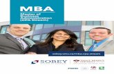MBA - smu.ca (CPA Stream) Brochure 2018_Final_Digital.pdf · program to be eligible for the CPA Capstone 2 course and the CPA Common Final Exam. ... • ACCT 6652 Integrative ...